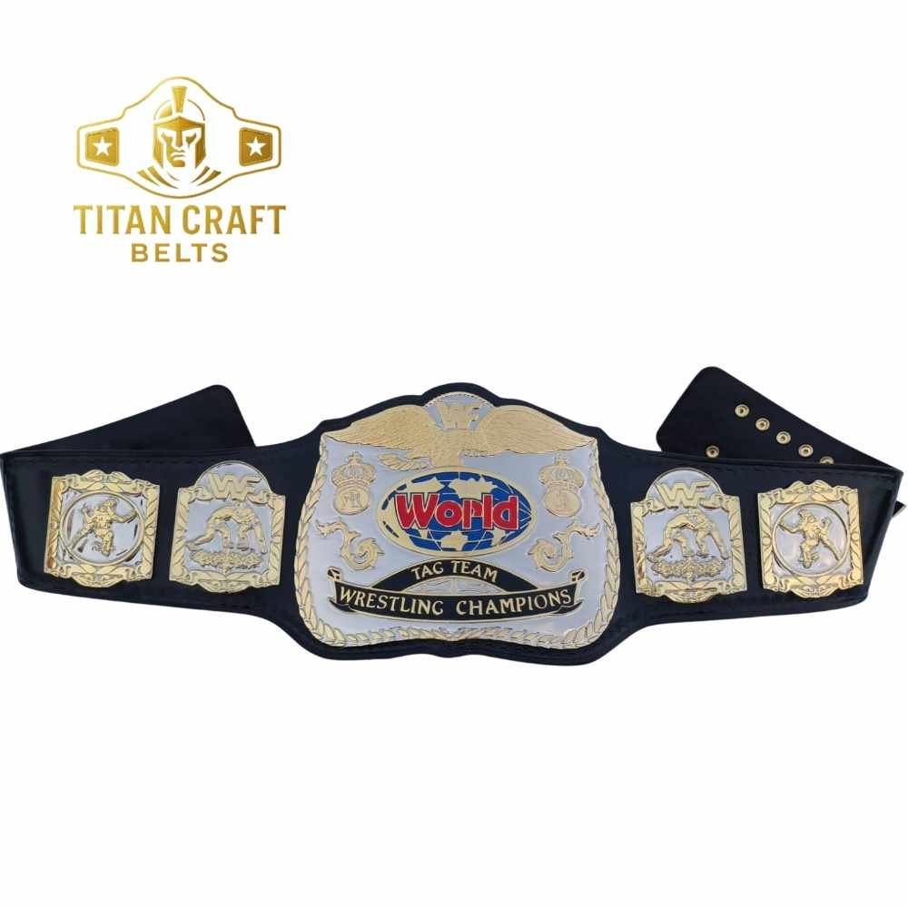 Classic WWF Wrestling Tag Team Title – Collector Belt - 1000x1000 (4)