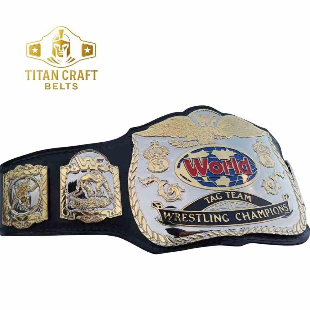 Classic WWF Wrestling Tag Team Title – Collector Belt - 1000x1000 (5)